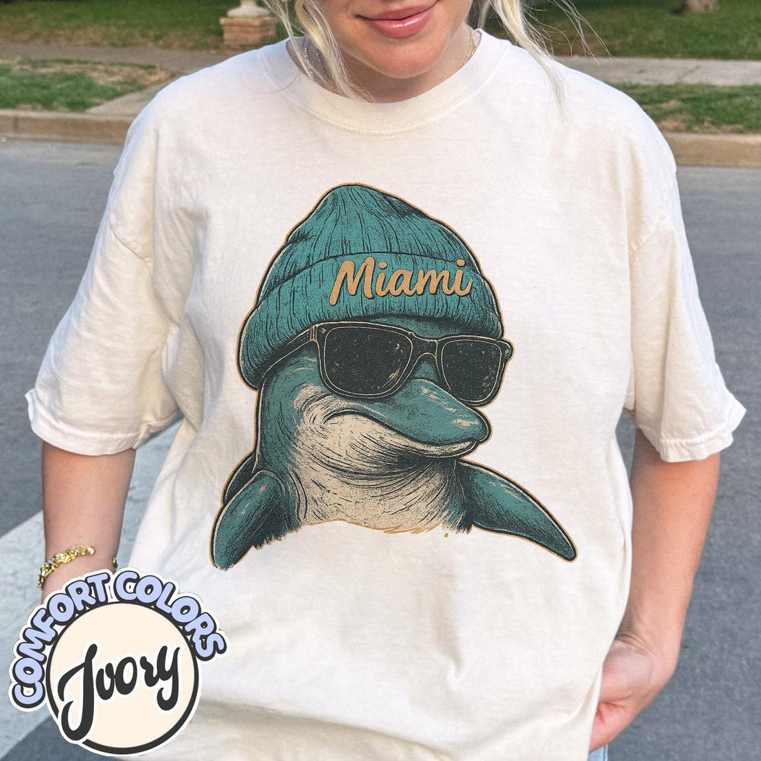 Unisex Miami football vintage t-shirt for men and women