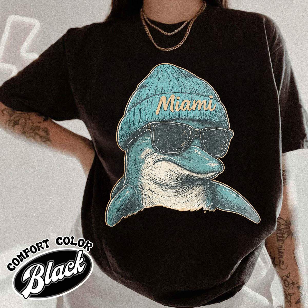 Unisex Miami football vintage t-shirt for men and women