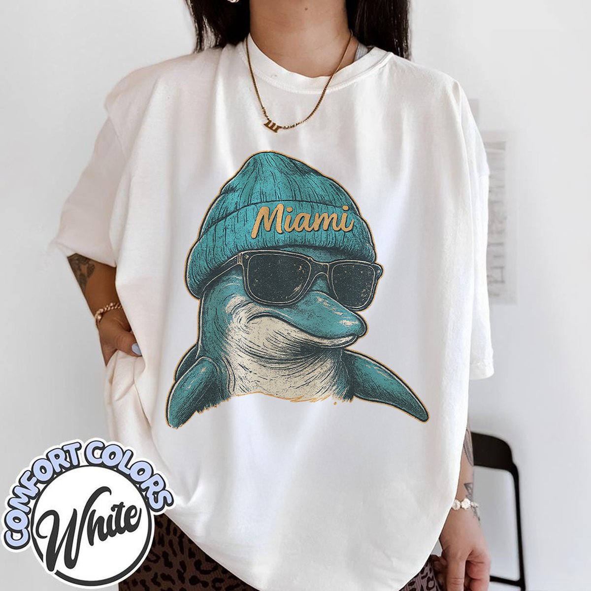 Unisex Miami football vintage t-shirt for men and women