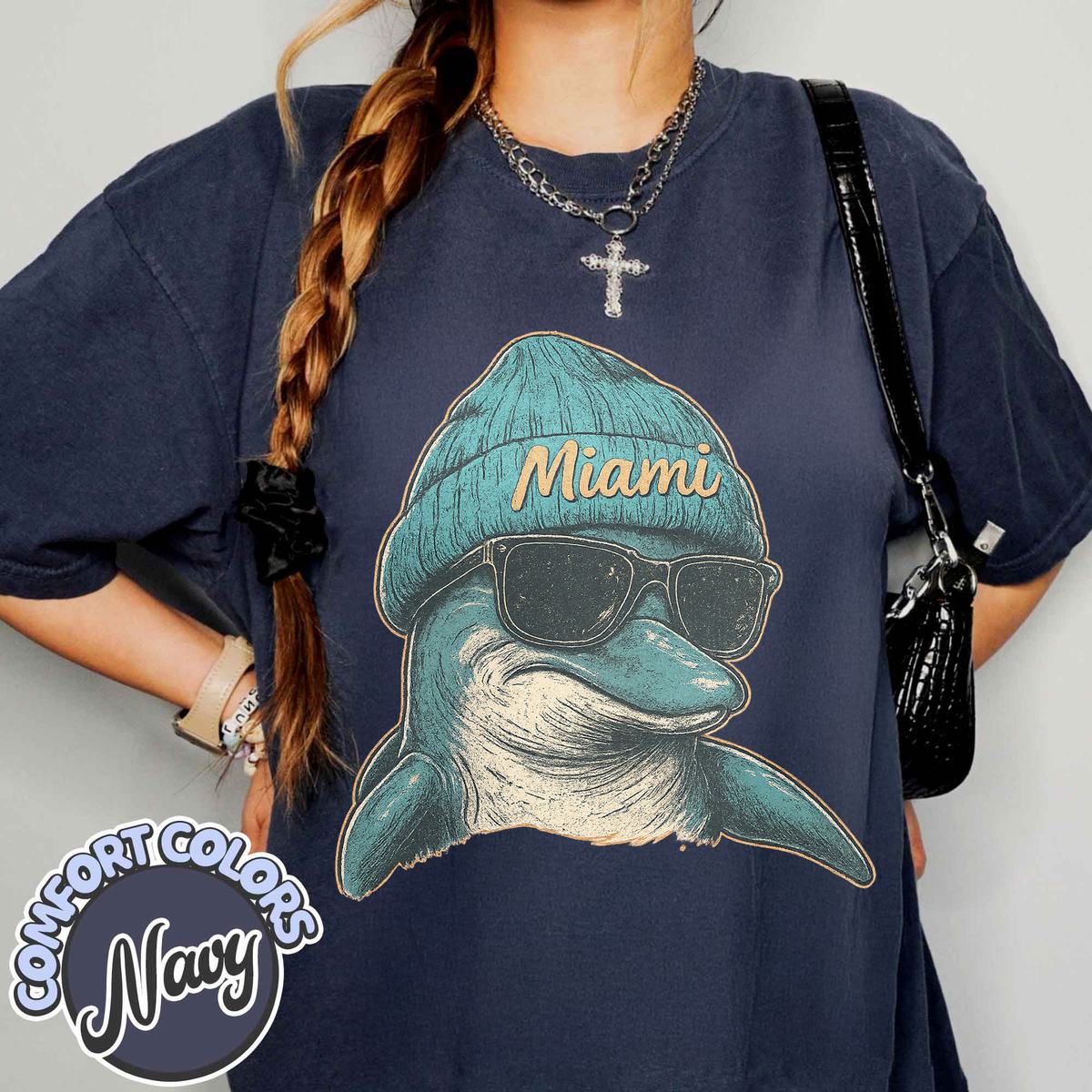 Unisex Miami football vintage t-shirt for men and women