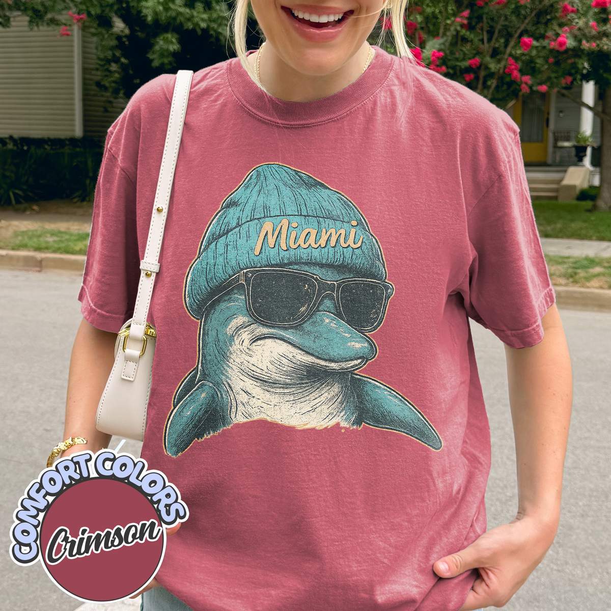 Unisex Miami football vintage t-shirt for men and women