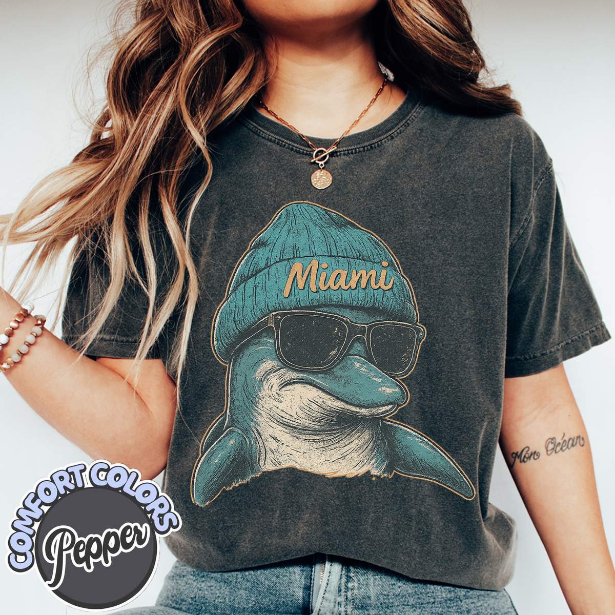 Unisex Miami football vintage t-shirt for men and women