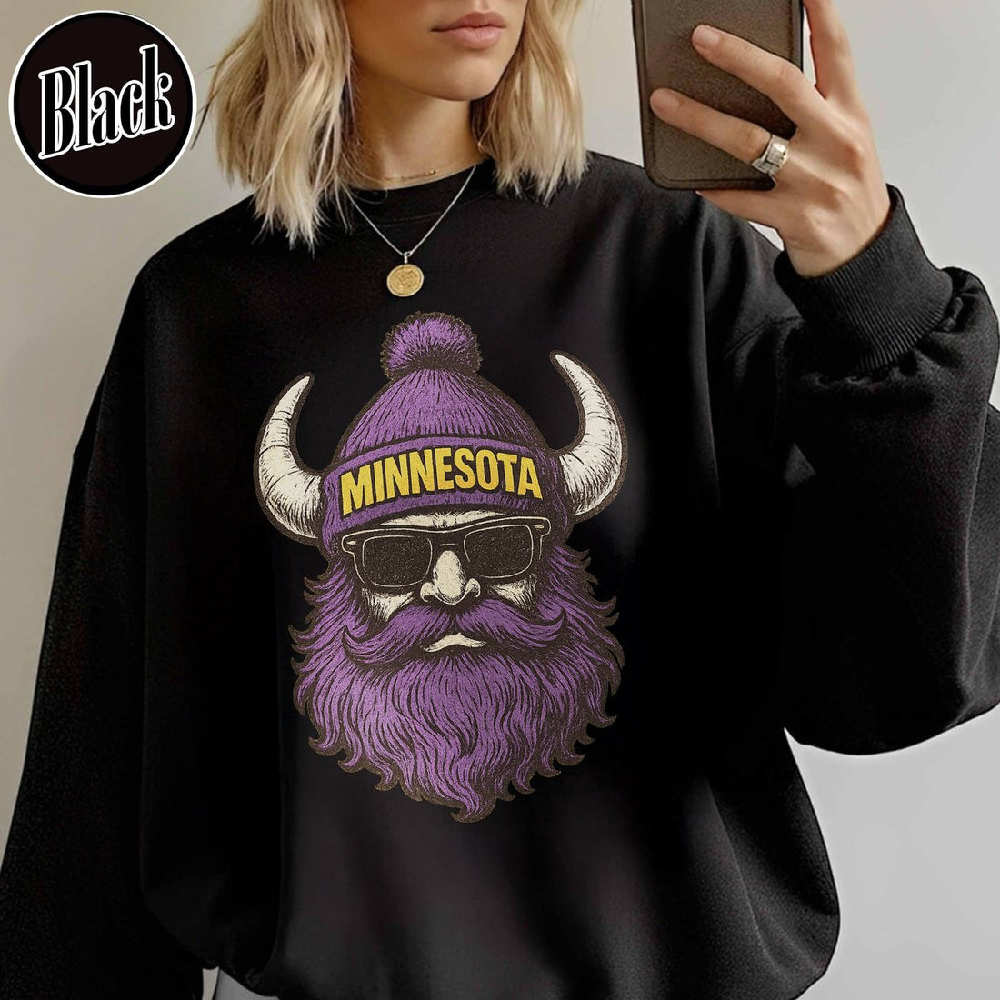 Unisex Minnesota football vintage crewneck sweatshirt for men and women