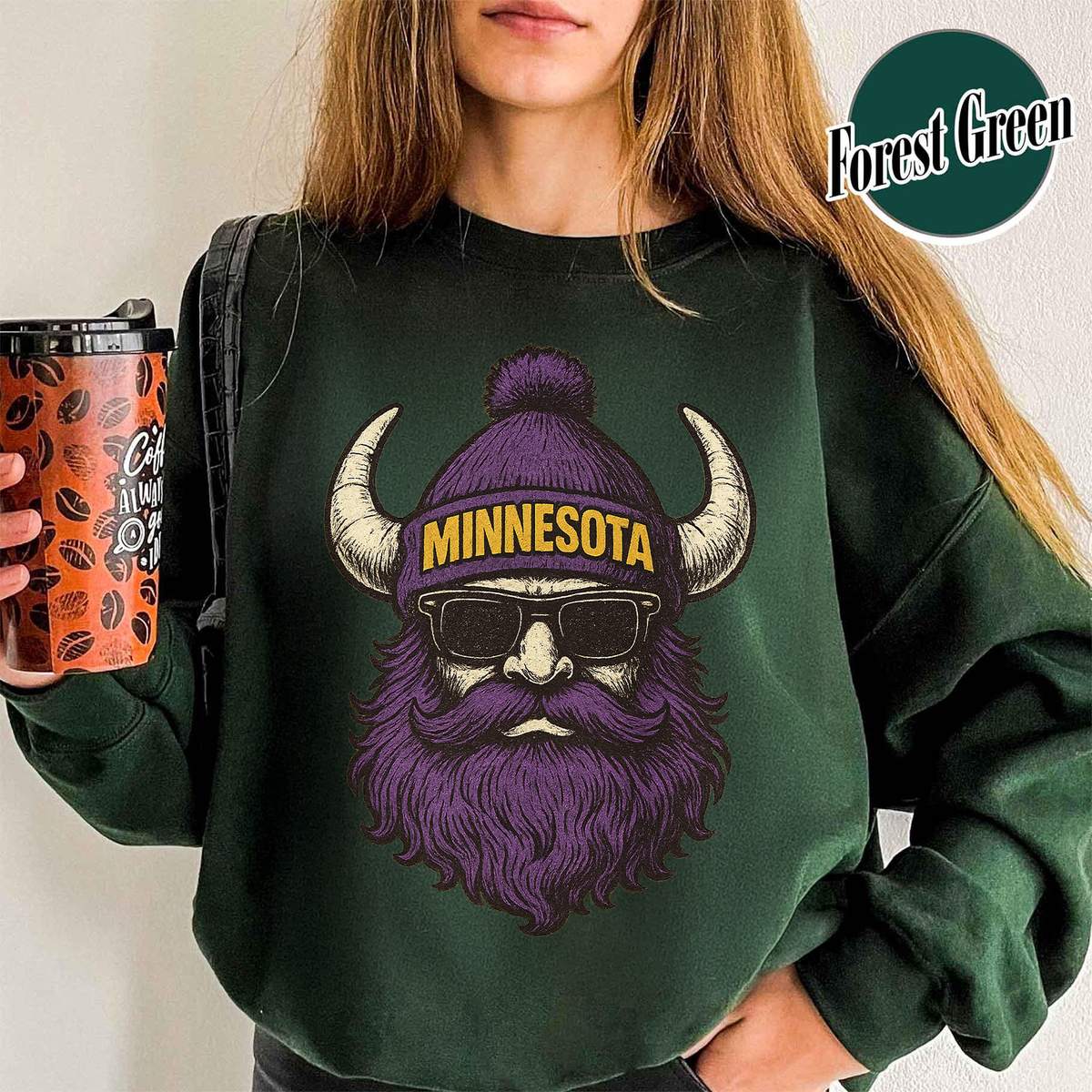 Unisex Minnesota football vintage crewneck sweatshirt for men and women