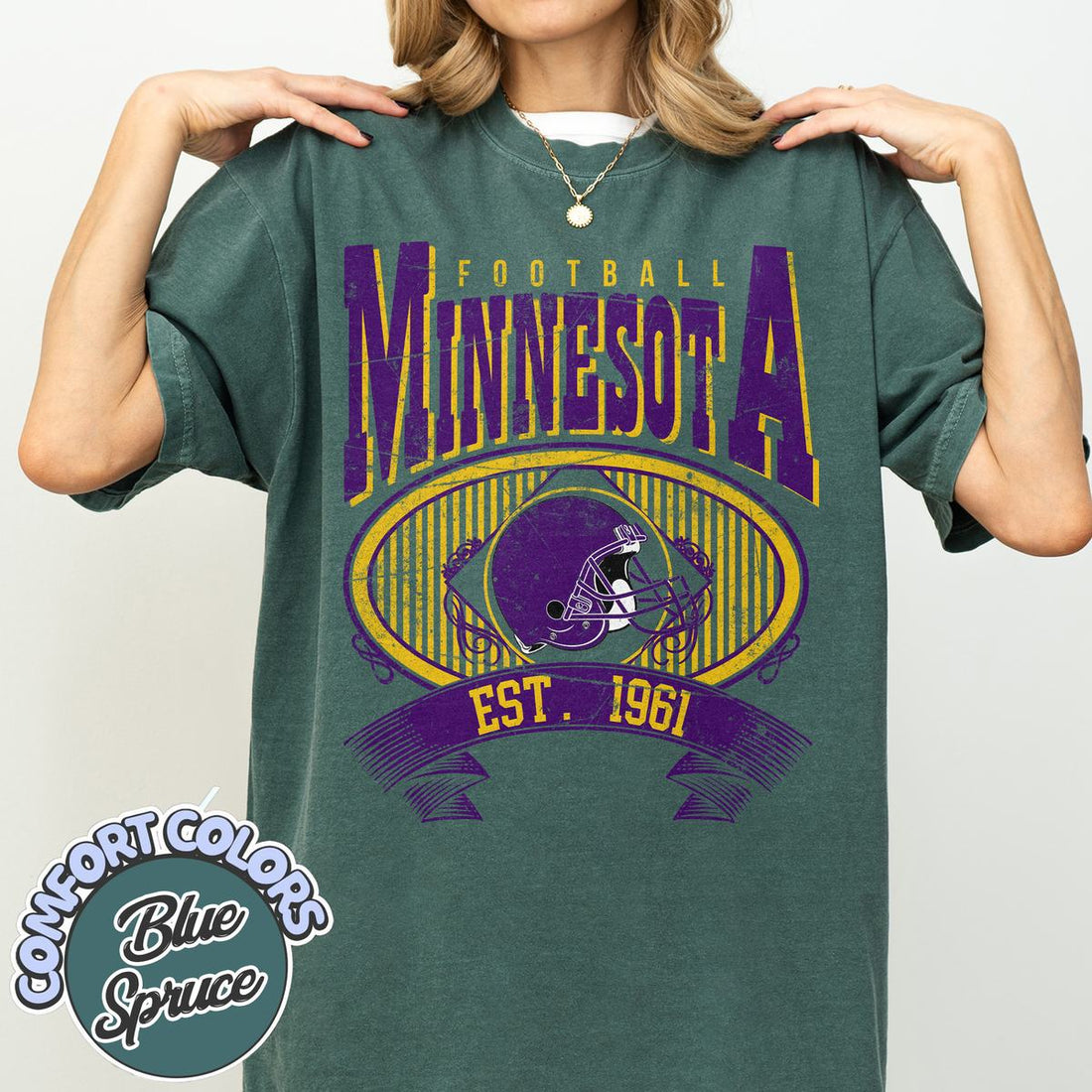 Unisex Minnesota football vintage t-shirt for men and women