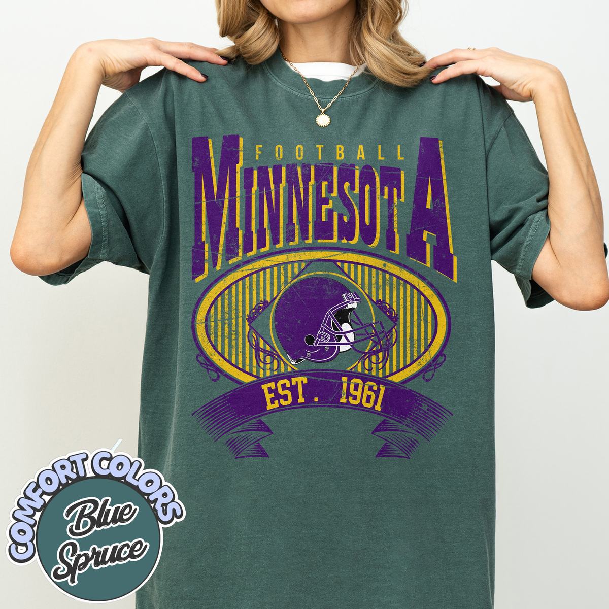 Unisex Minnesota football vintage t-shirt for men and women