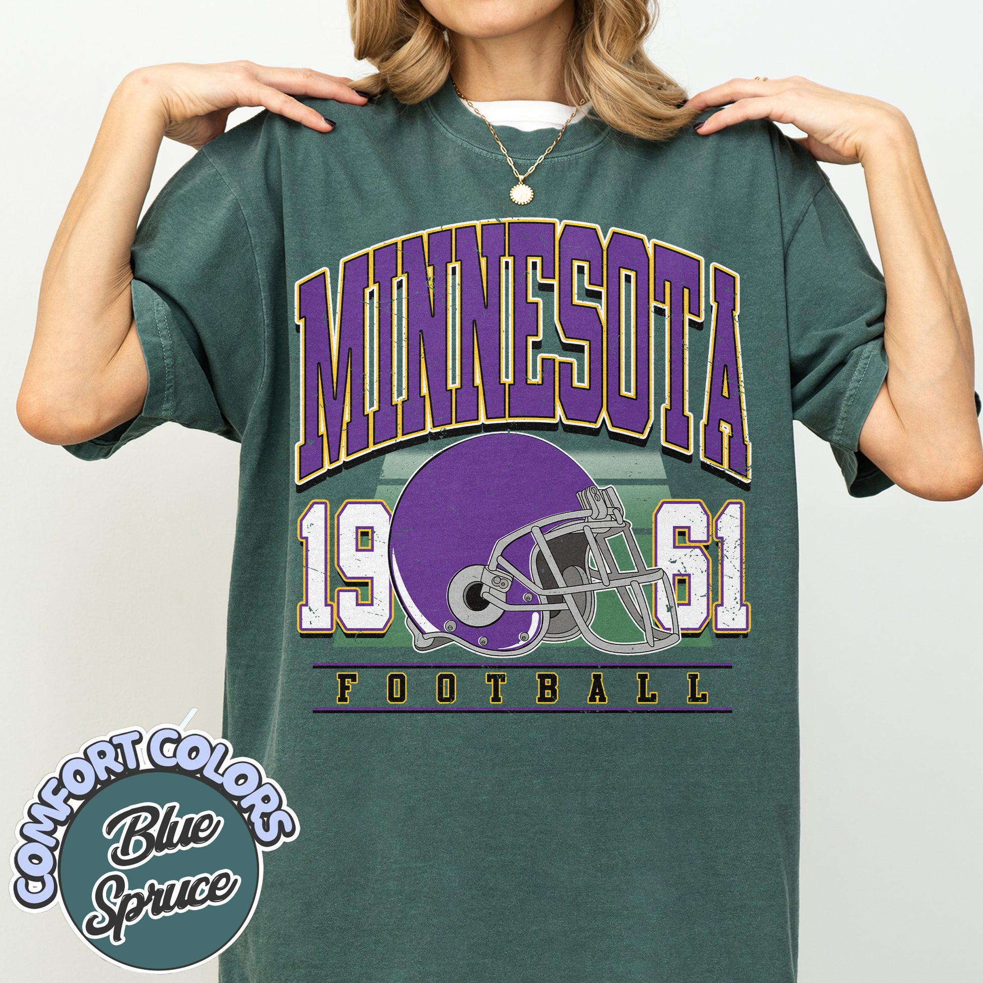Unisex Minnesota football vintage t-shirt for men and women