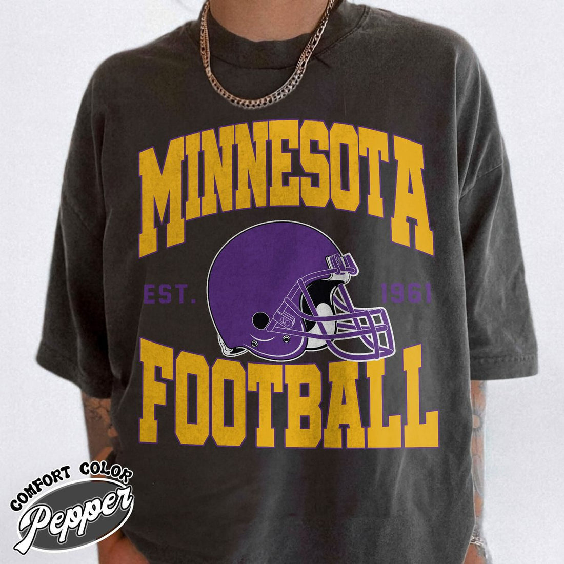 Unisex Minnesota football vintage t-shirt for men and women