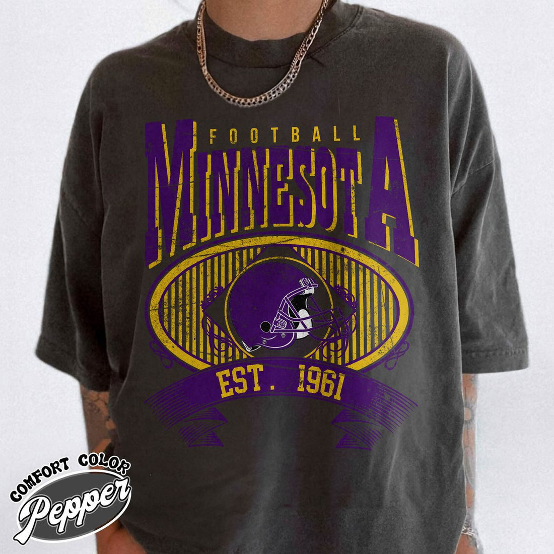 Unisex Minnesota football vintage t-shirt for men and women