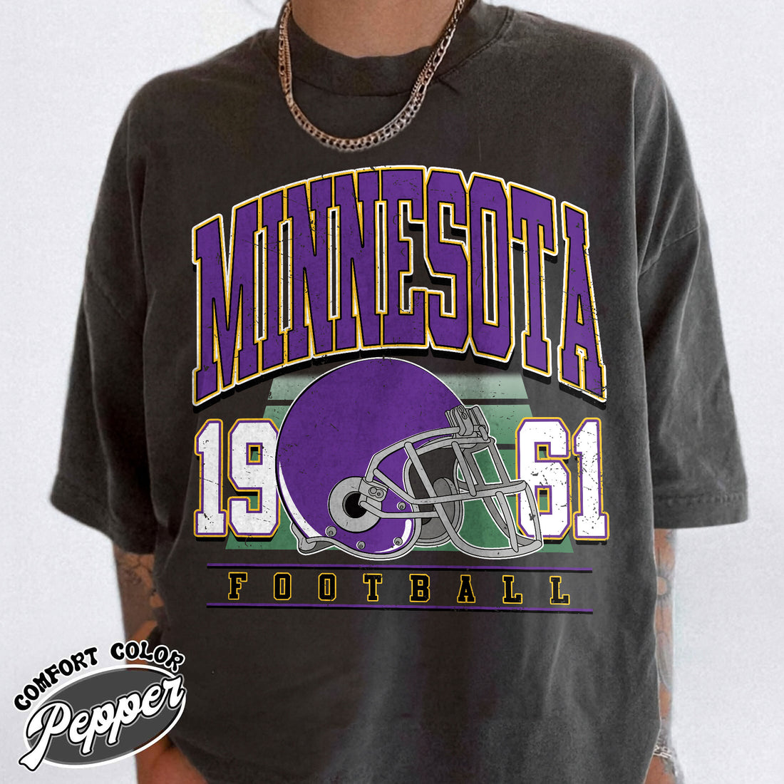Unisex Minnesota football vintage t-shirt for men and women