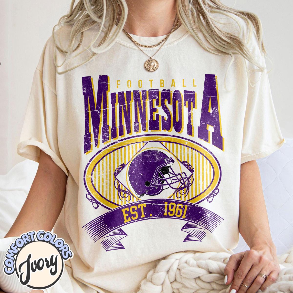 Unisex Minnesota football vintage t-shirt for men and women