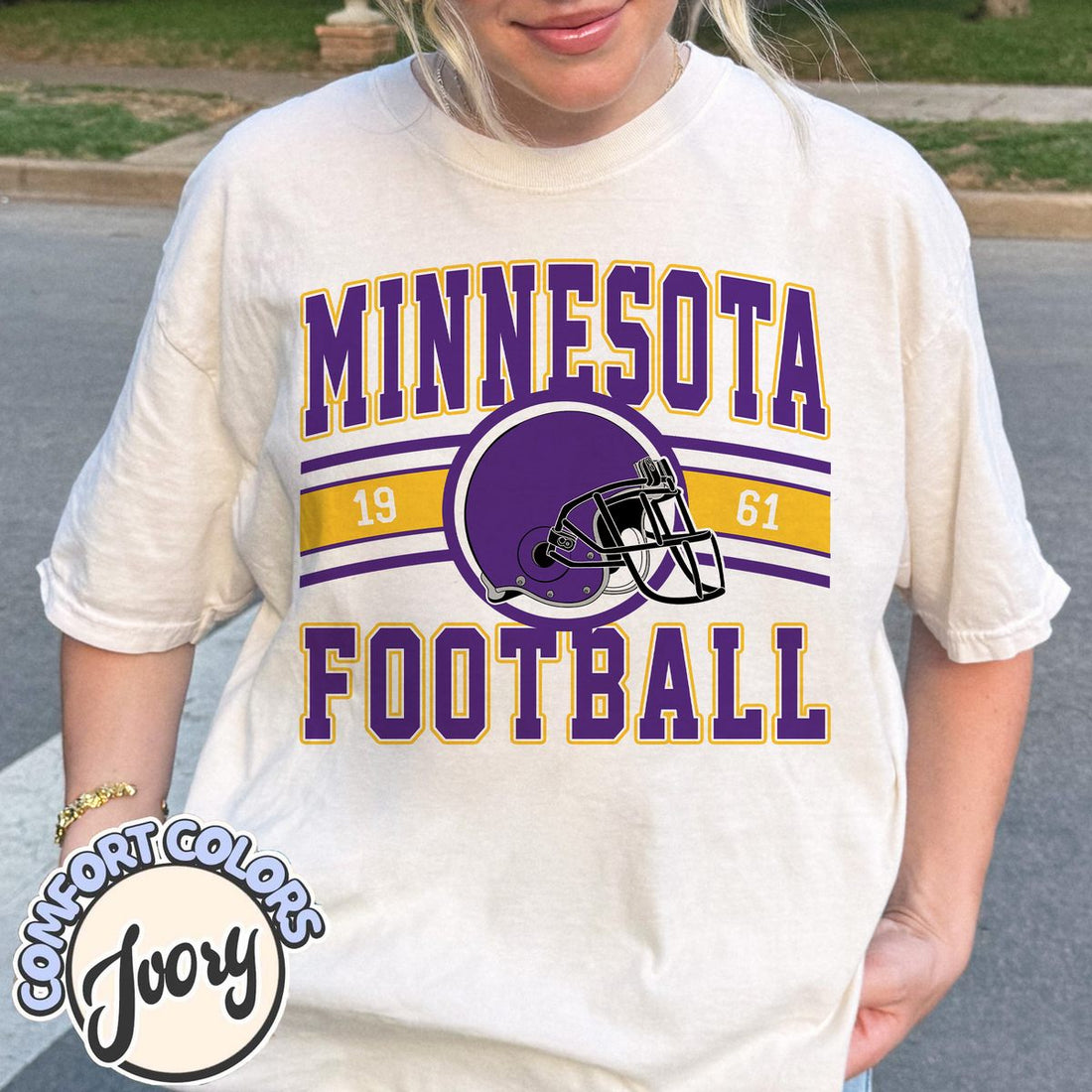 Unisex Minnesota football vintage t-shirt for men and women