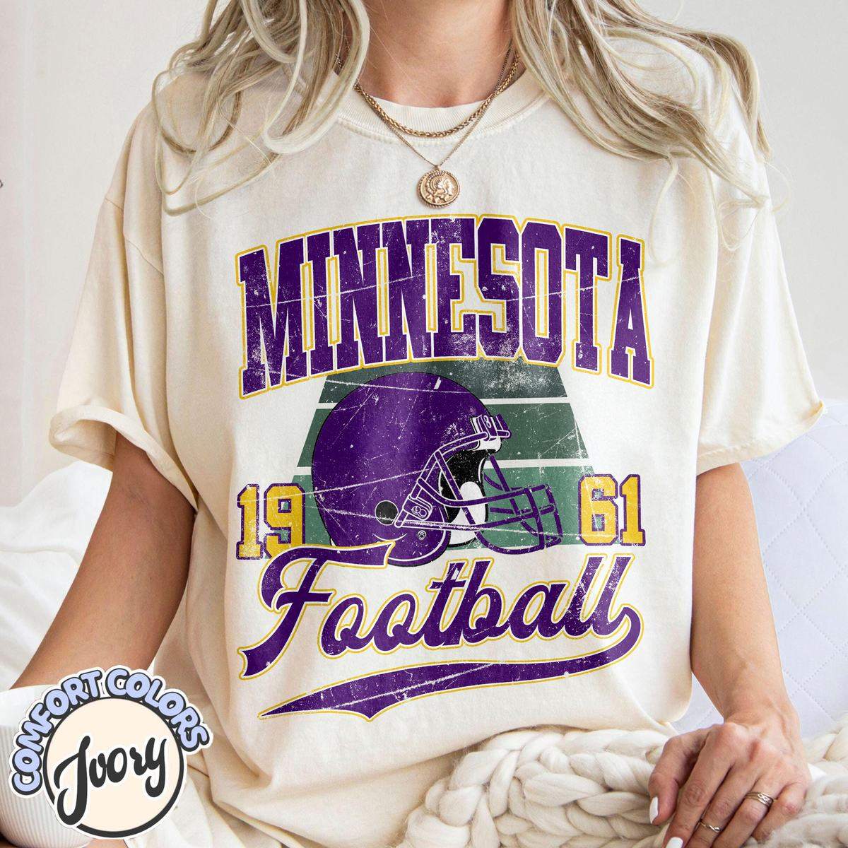 Unisex Minnesota football vintage t-shirt for men and women