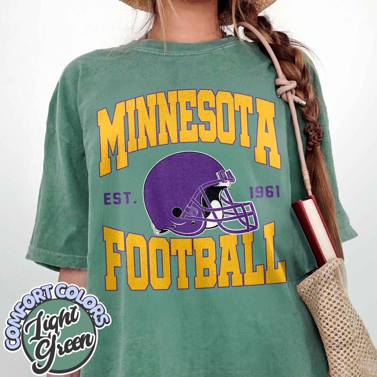 Unisex Minnesota football vintage t-shirt for men and women