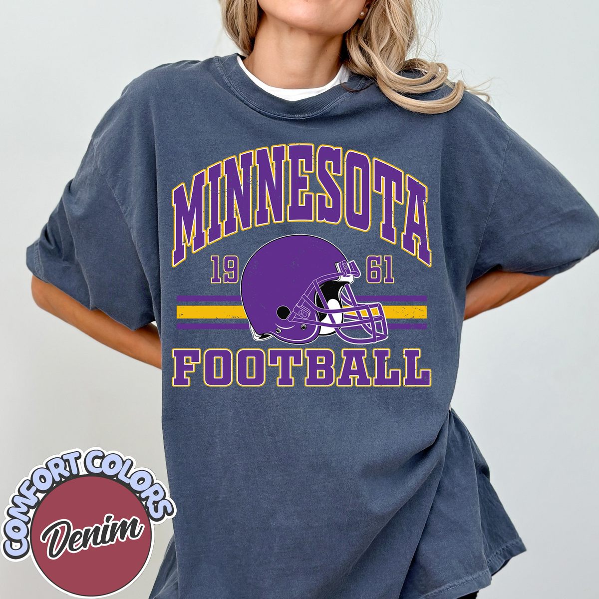 Unisex Minnesota football vintage t-shirt for men and women