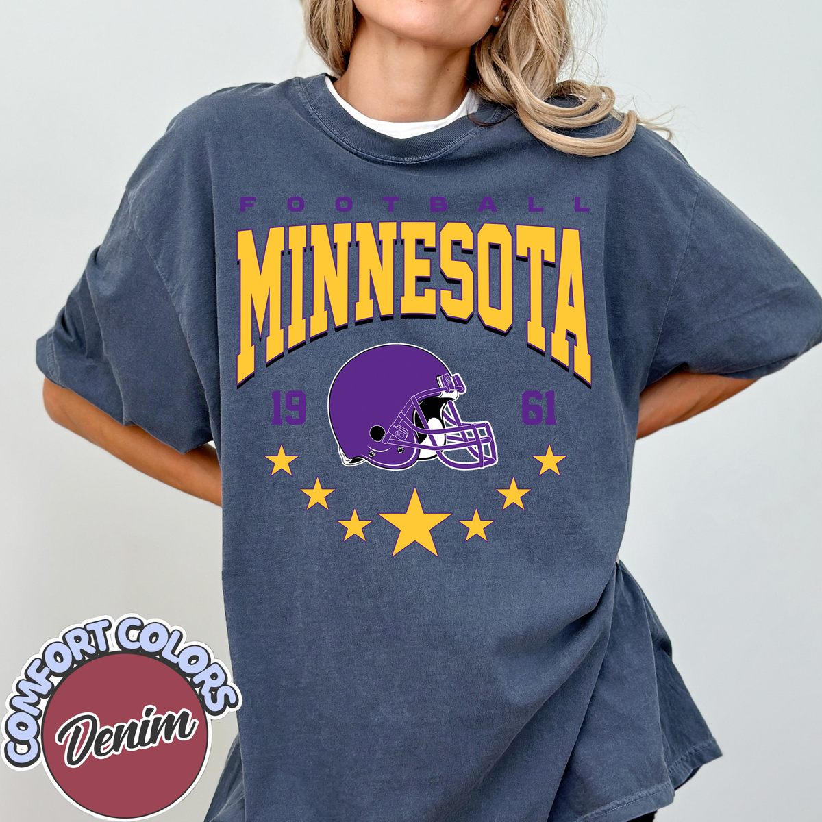Unisex Minnesota football vintage t-shirt for men and women