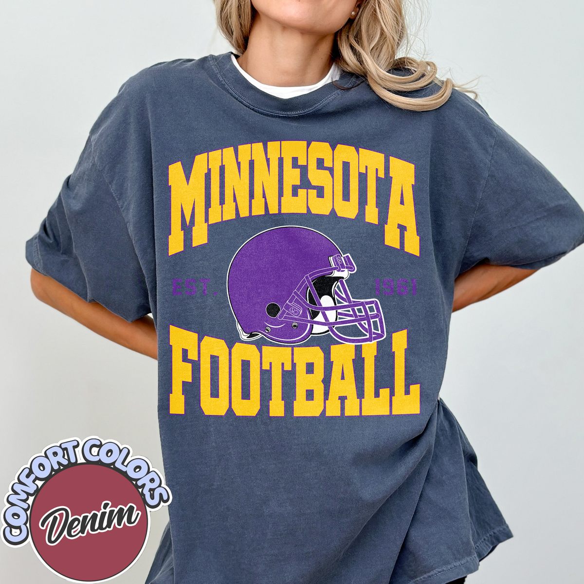 Unisex Minnesota football vintage t-shirt for men and women