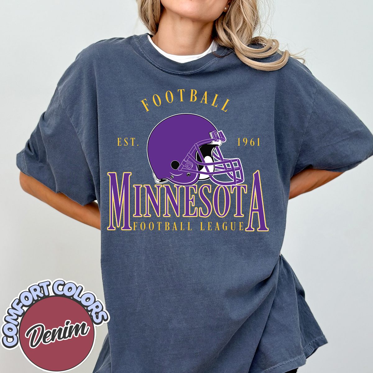 Unisex Minnesota football vintage t-shirt for men and women