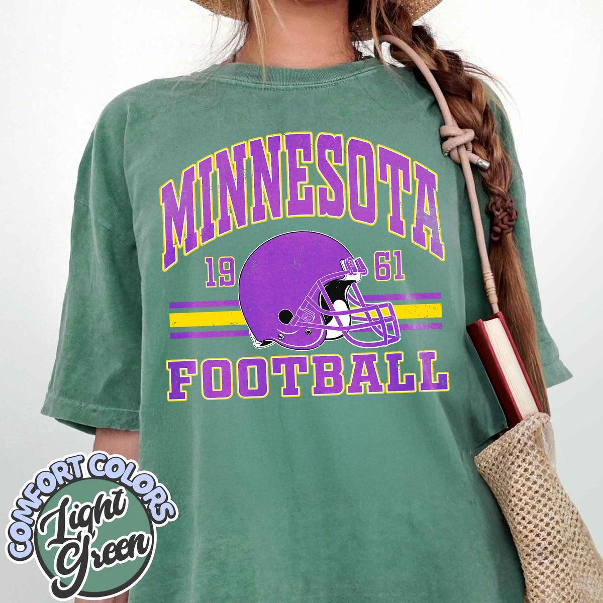 Unisex Minnesota football vintage t-shirt for men and women