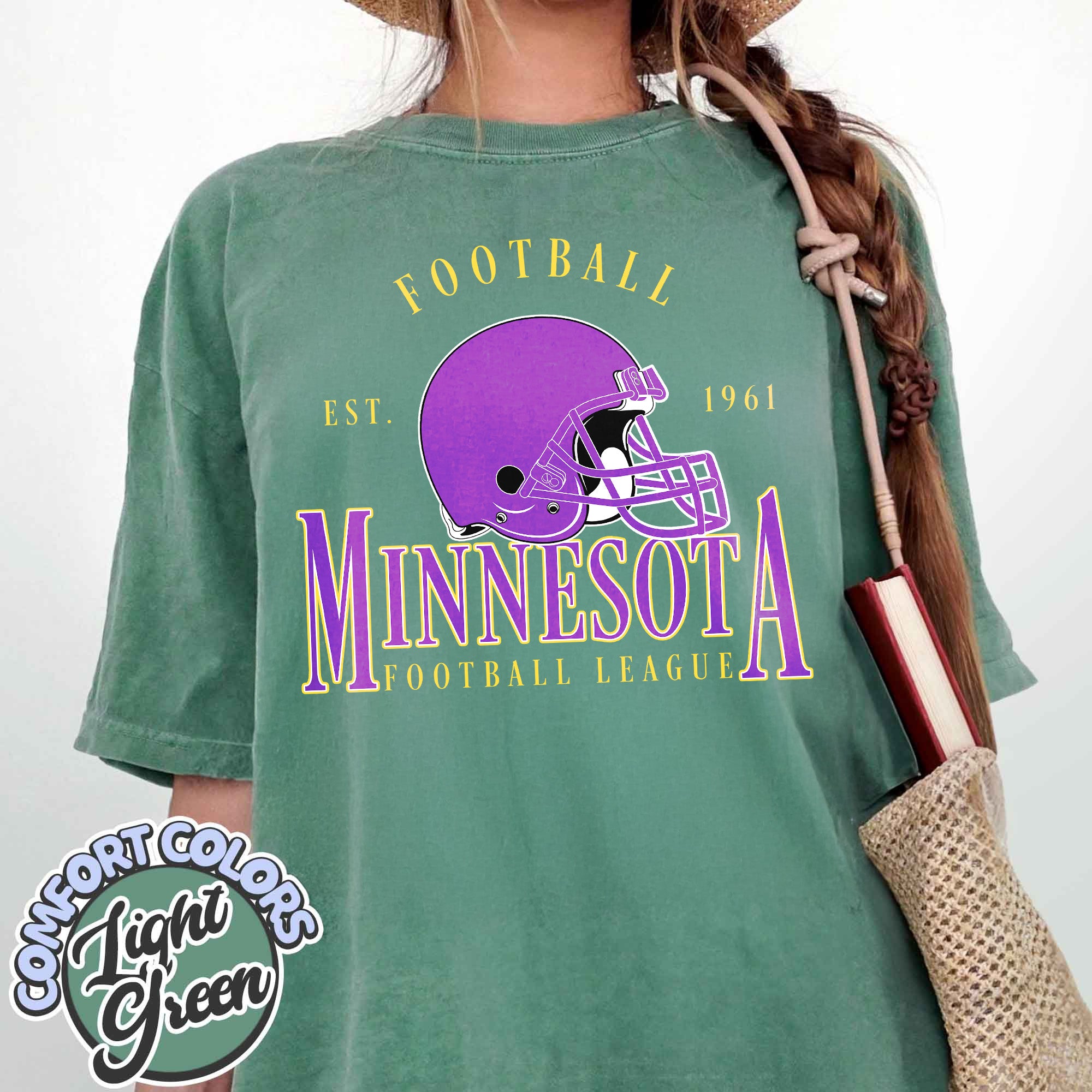 Unisex Minnesota football vintage t-shirt for men and women