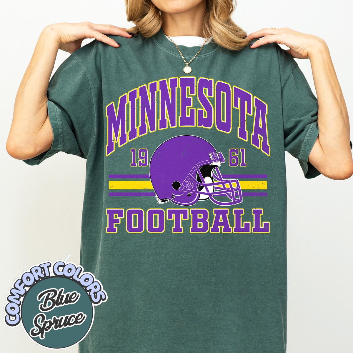 Unisex Minnesota football vintage t-shirt for men and women