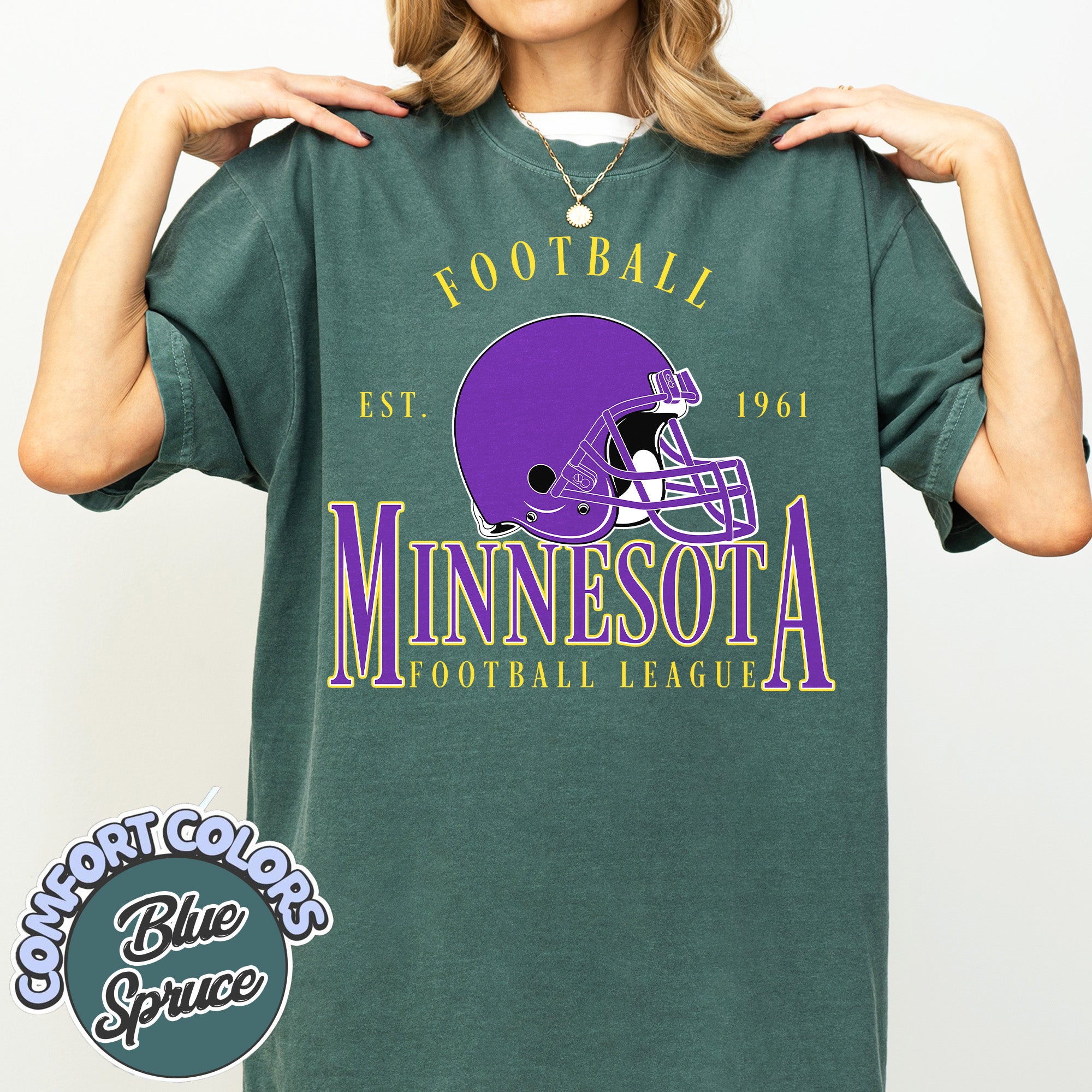 Unisex Minnesota football vintage t-shirt for men and women
