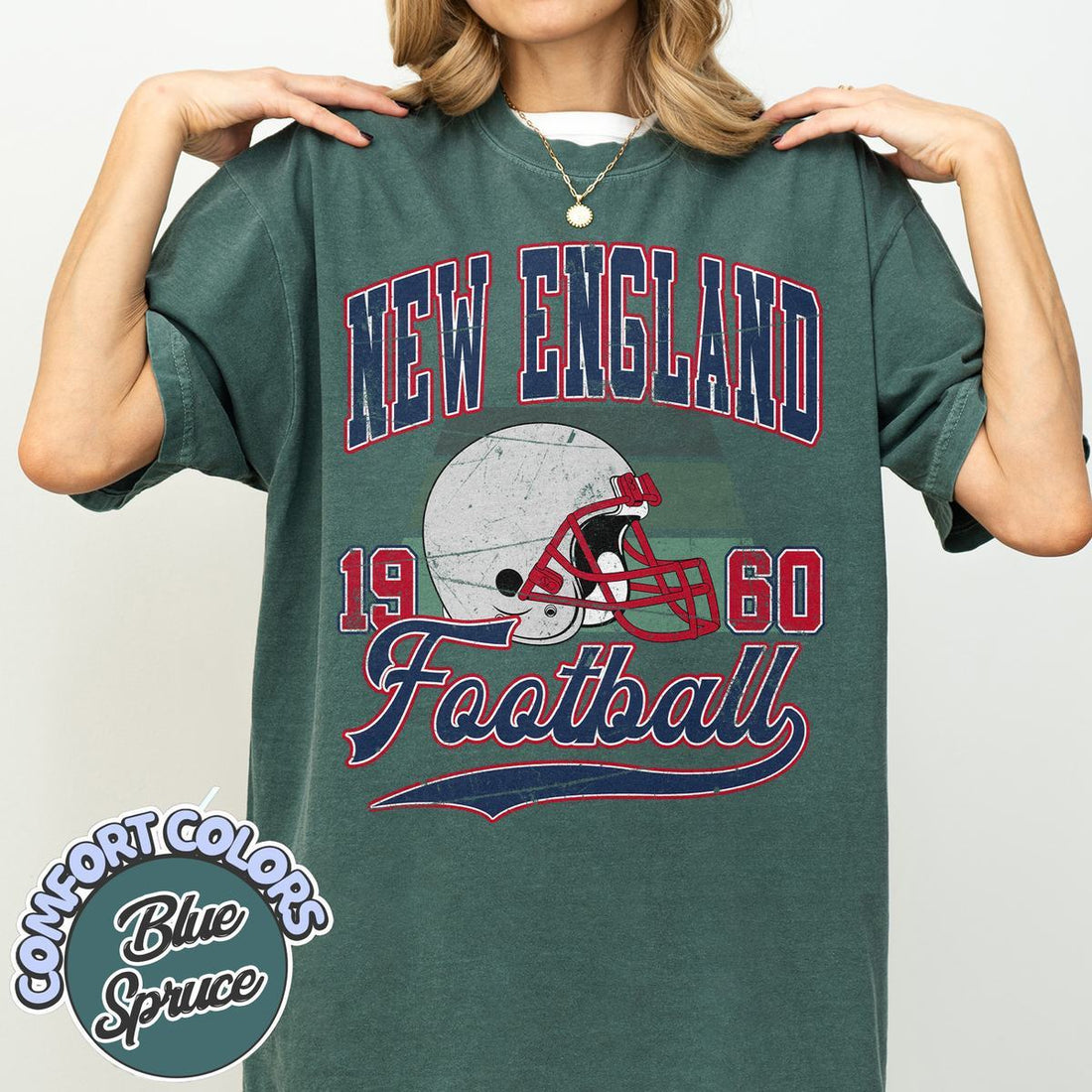 Unisex New England football vintage t-shirt for men and women