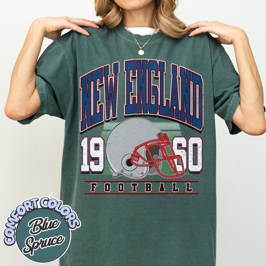 Unisex New England football vintage t-shirt for men and women