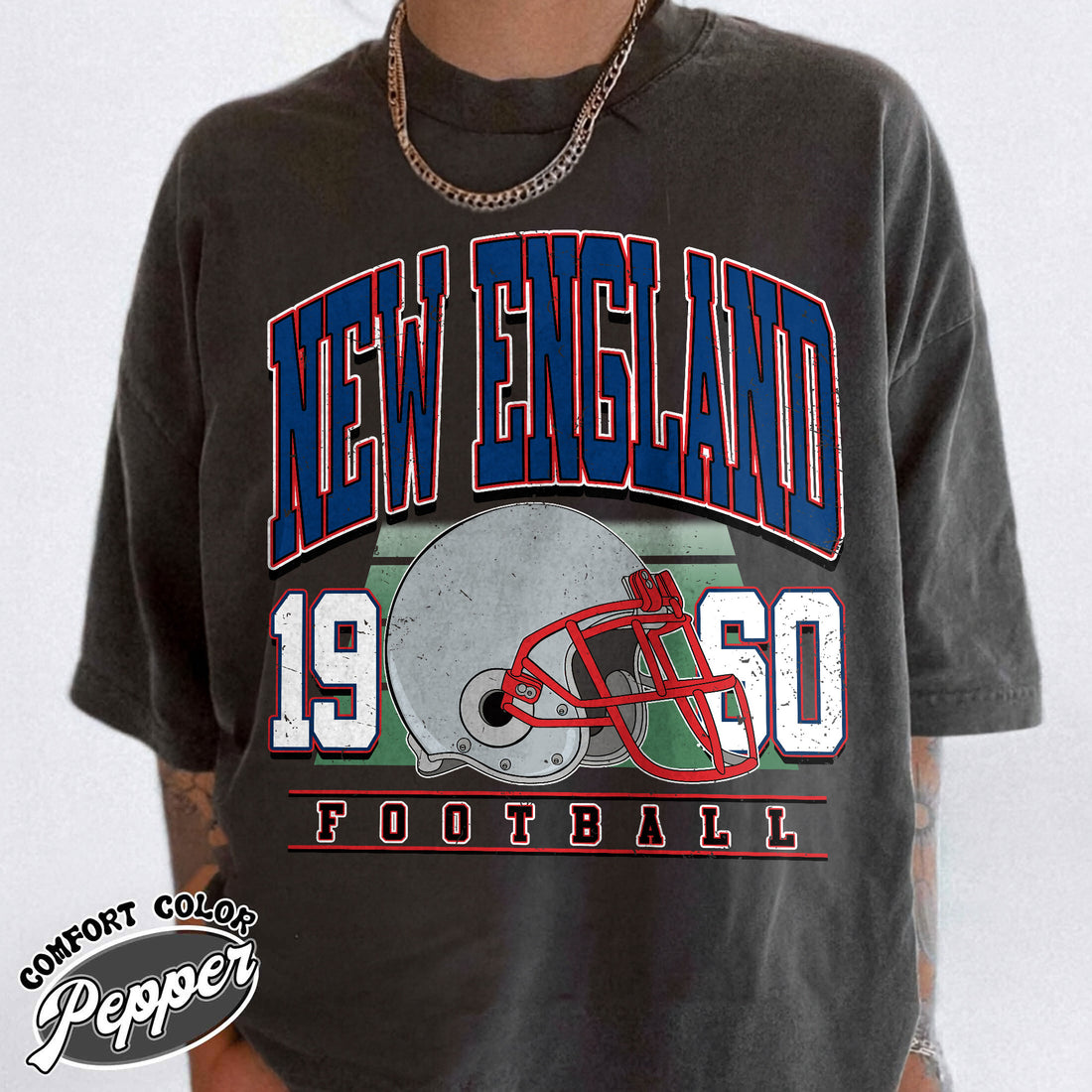 Unisex New England football vintage t-shirt for men and women
