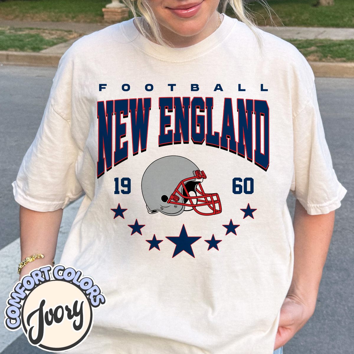 Unisex New England football vintage t-shirt for men and women