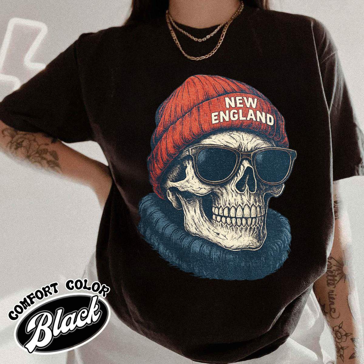 Unisex New England football vintage t-shirt for men and women