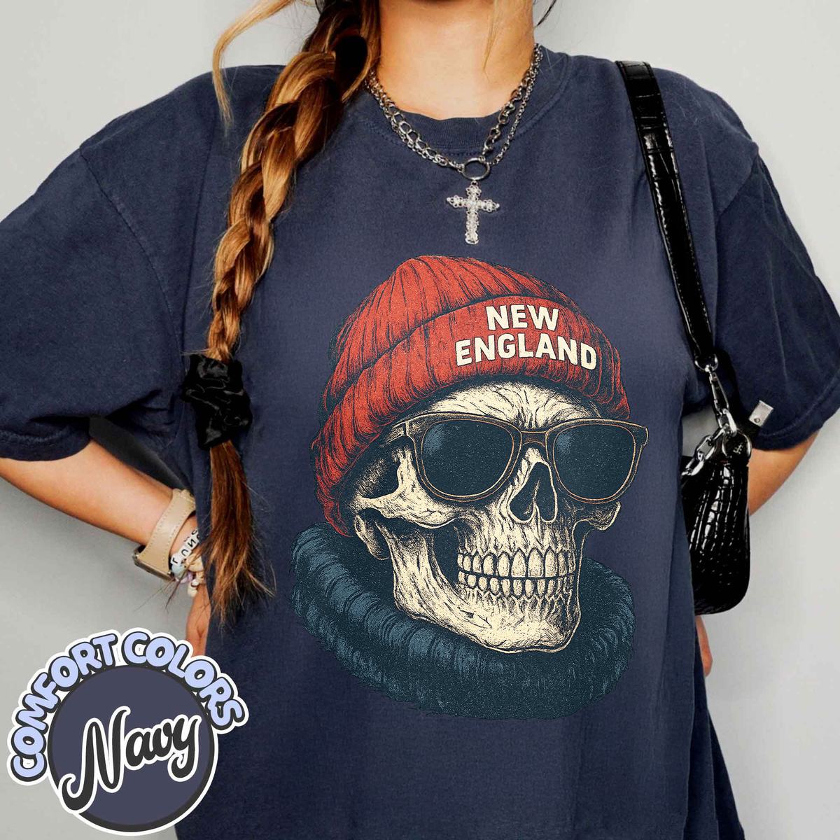 Unisex New England football vintage t-shirt for men and women
