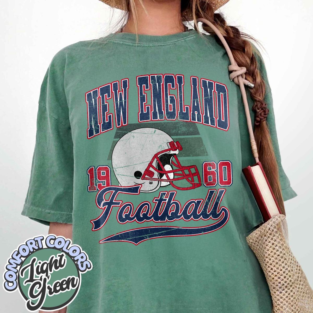 Unisex New England football vintage t-shirt for men and women
