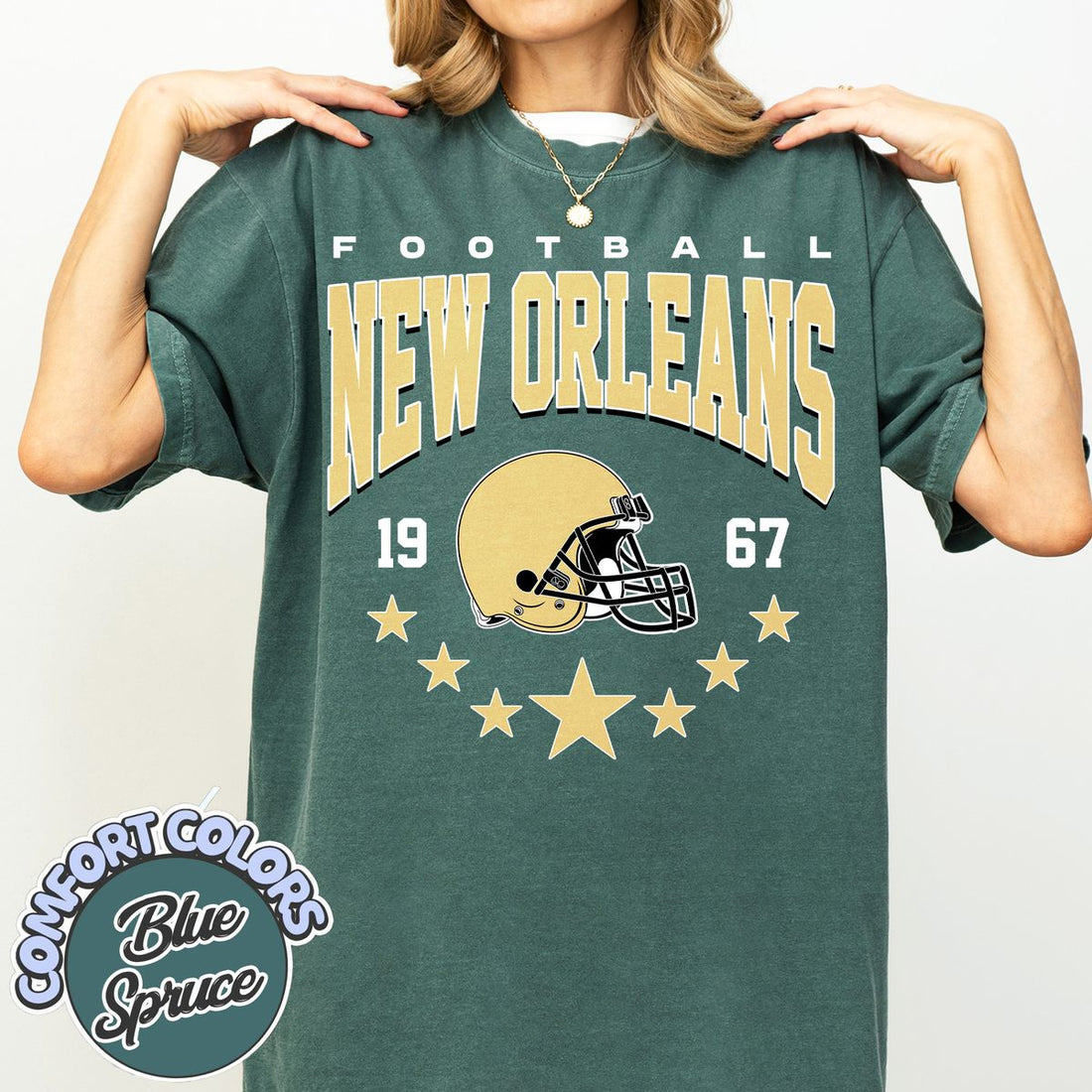 Unisex New Orleans football vintage t-shirt for men and women