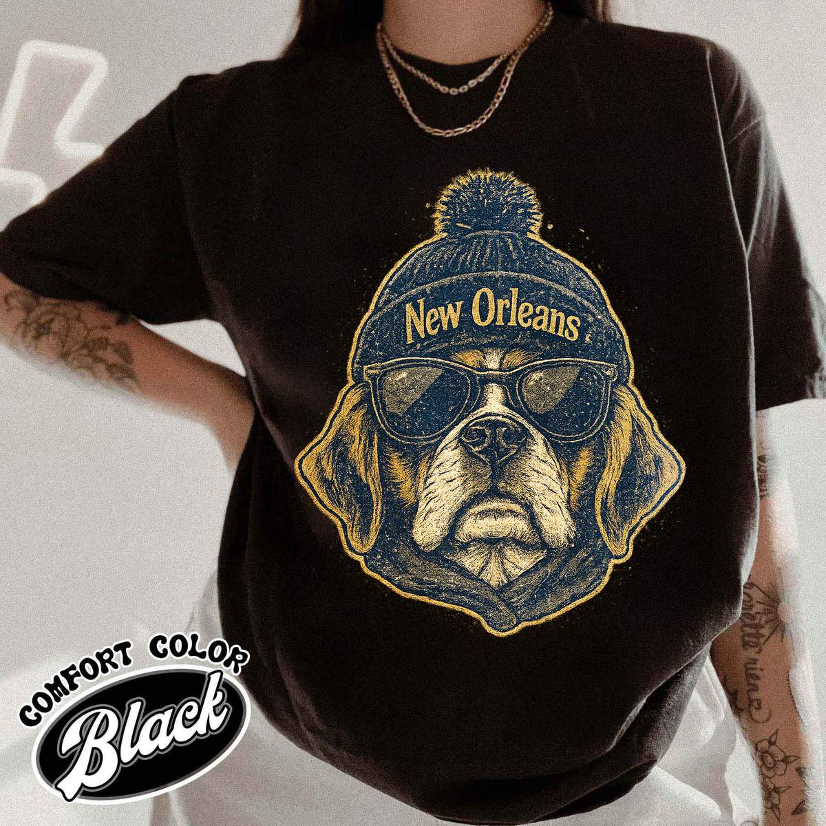 Unisex New Orleans football vintage t-shirt for men and women