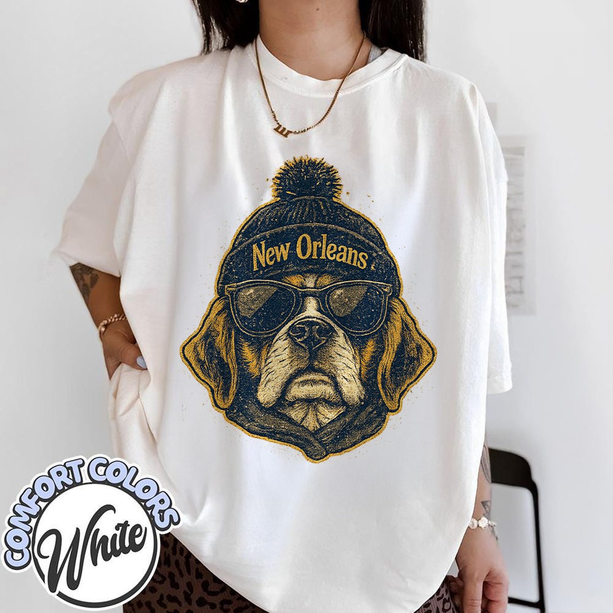 Unisex New Orleans football vintage t-shirt for men and women