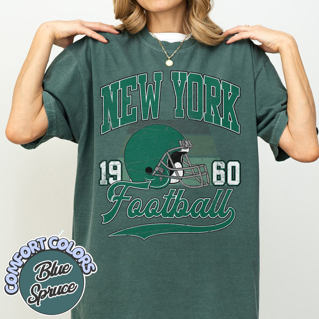 Unisex New York football vintage t-shirt for men and women