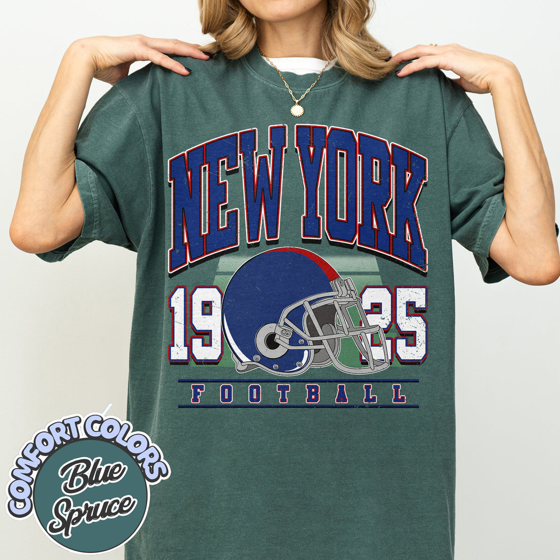 Unisex New York football vintage t-shirt for men and women