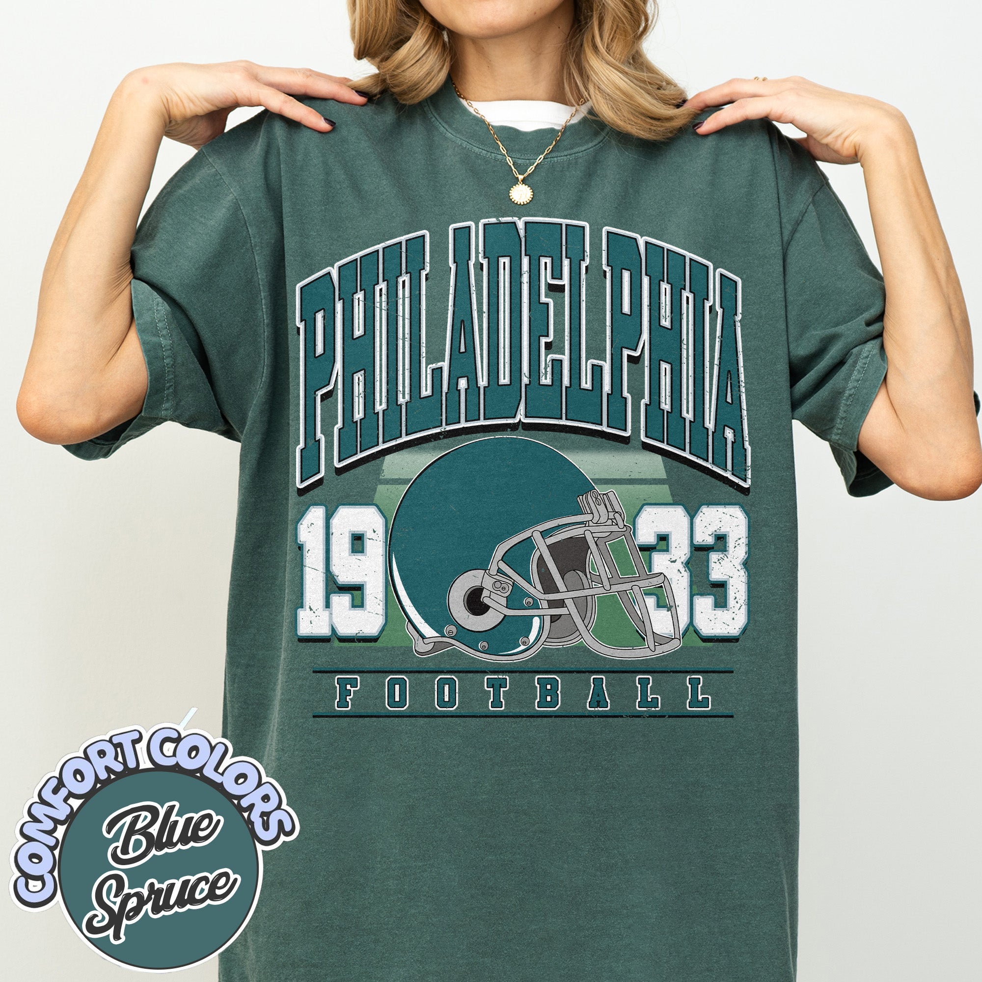 Unisex Philadelphia football vintage t-shirt for men and women