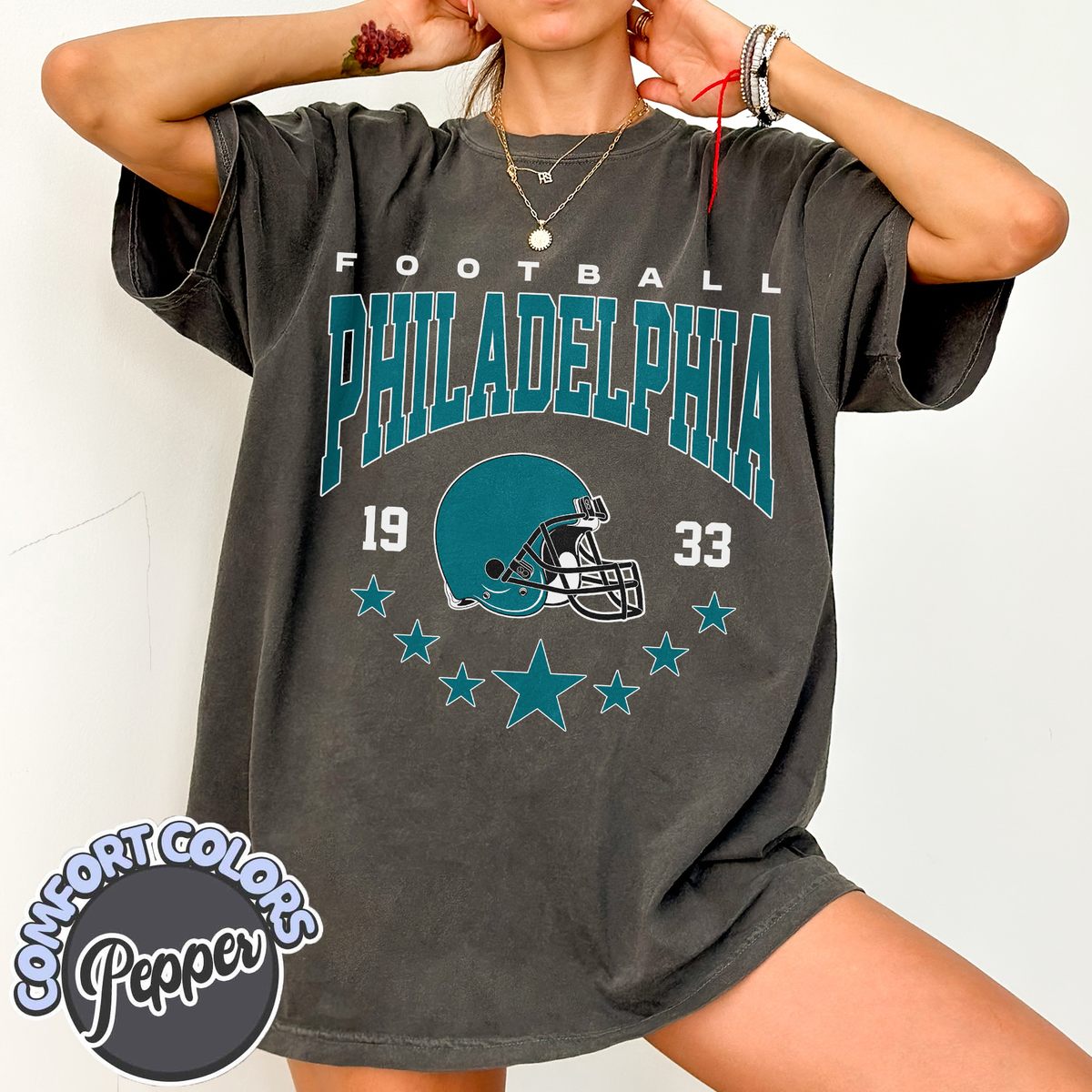 Unisex Philadelphia football vintage t-shirt for men and women