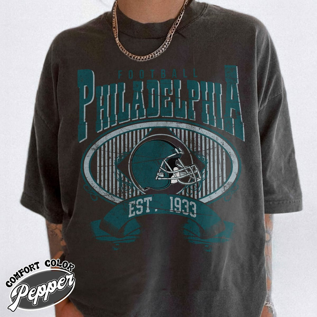 Unisex Philadelphia football vintage t-shirt for men and women