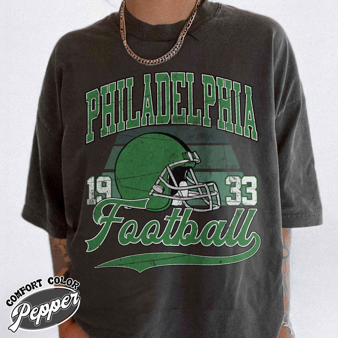 Unisex Philadelphia football vintage t-shirt for men and women