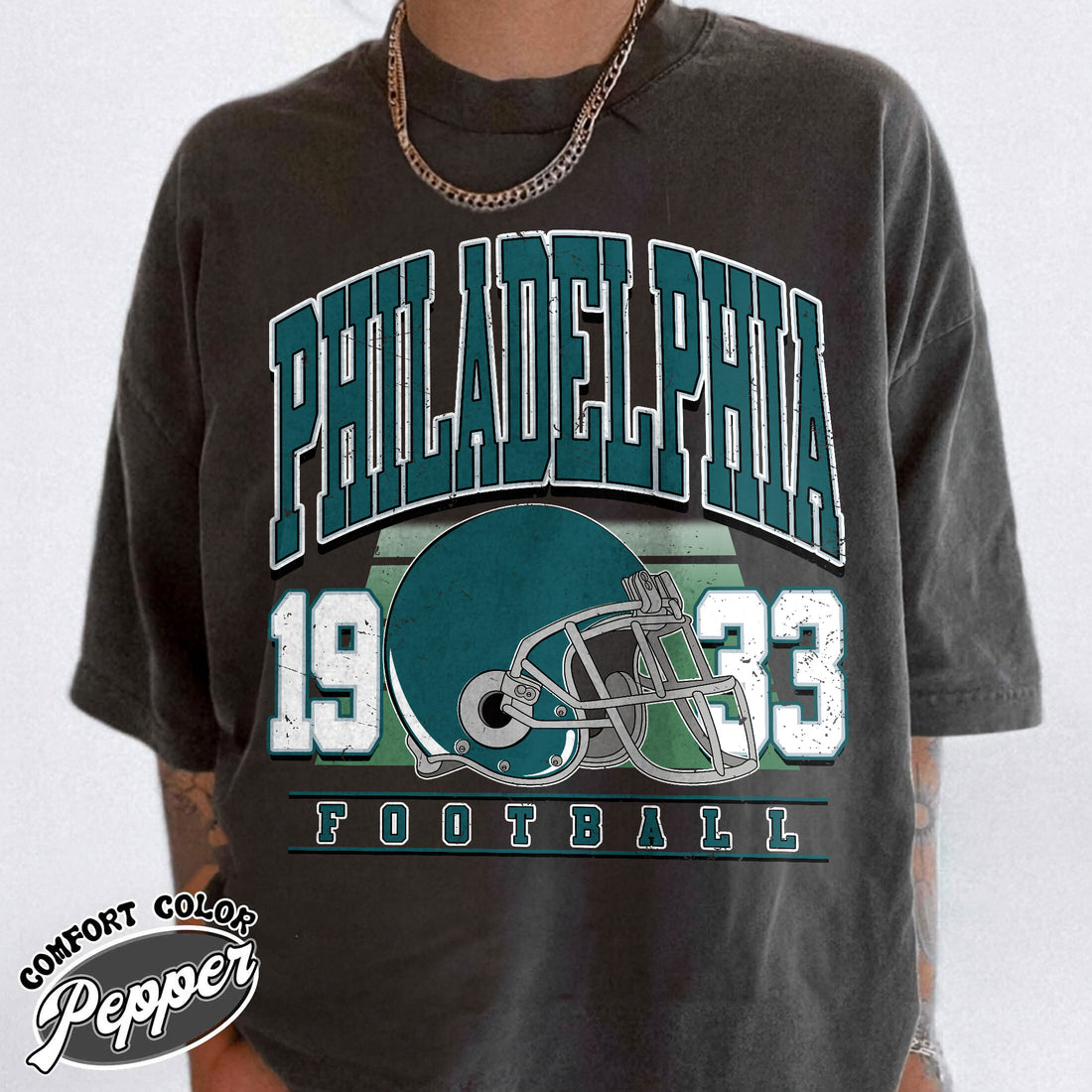 Unisex Philadelphia football vintage t-shirt for men and women