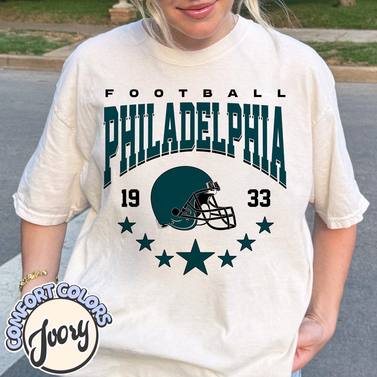 Unisex Philadelphia football vintage t-shirt for men and women