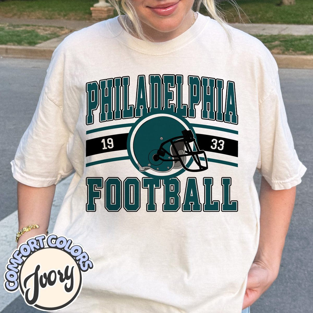 Unisex Philadelphia football vintage t-shirt for men and women