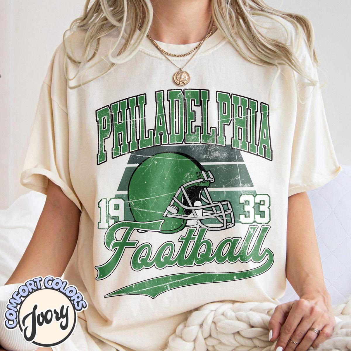 Unisex Philadelphia football vintage t-shirt for men and women