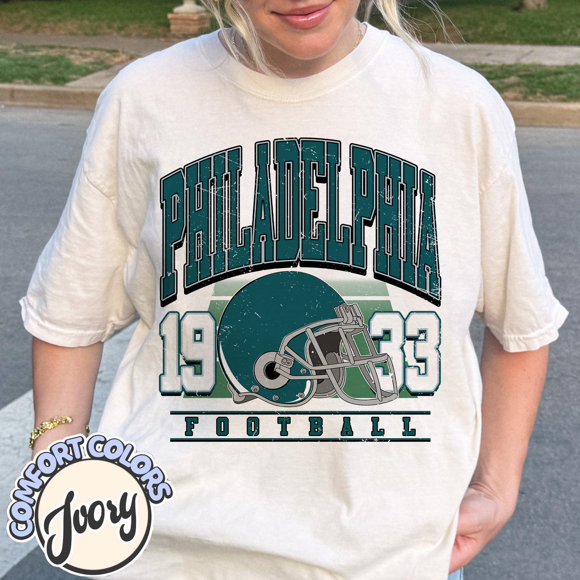 Unisex Philadelphia football vintage t-shirt for men and women