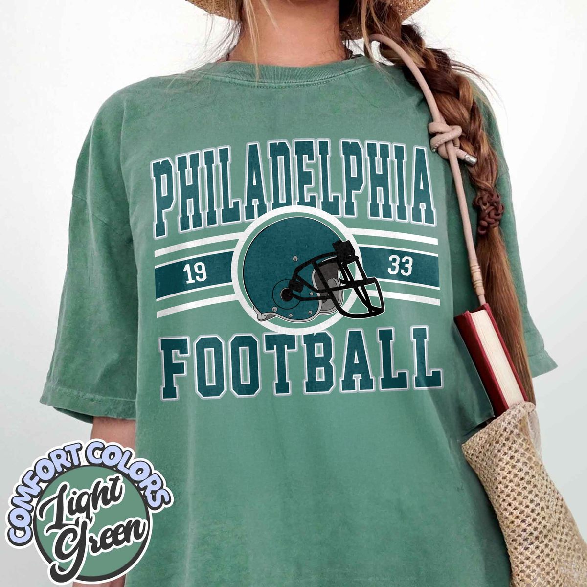 Unisex Philadelphia football vintage t-shirt for men and women
