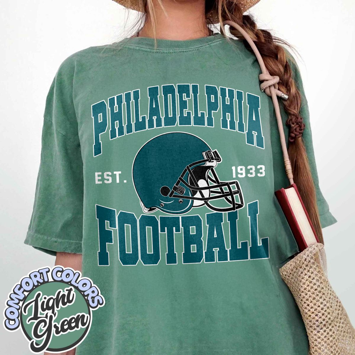 Unisex Philadelphia football vintage t-shirt for men and women