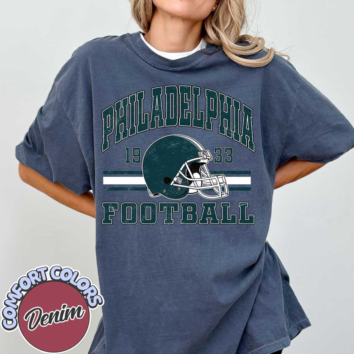 Unisex Philadelphia football vintage t-shirt for men and women